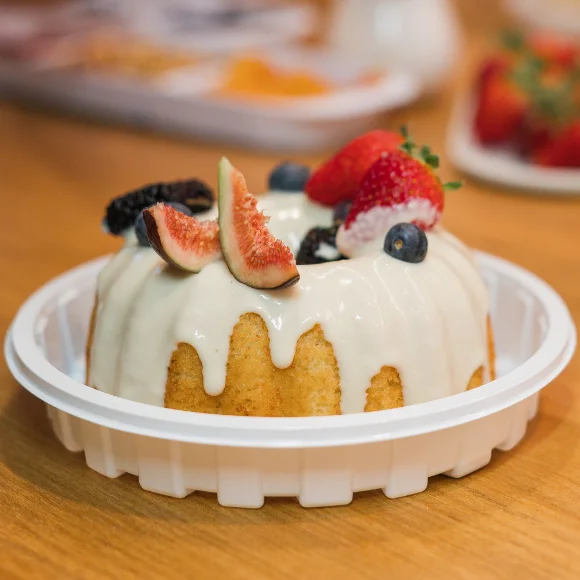 Bolo de festa sem culpa